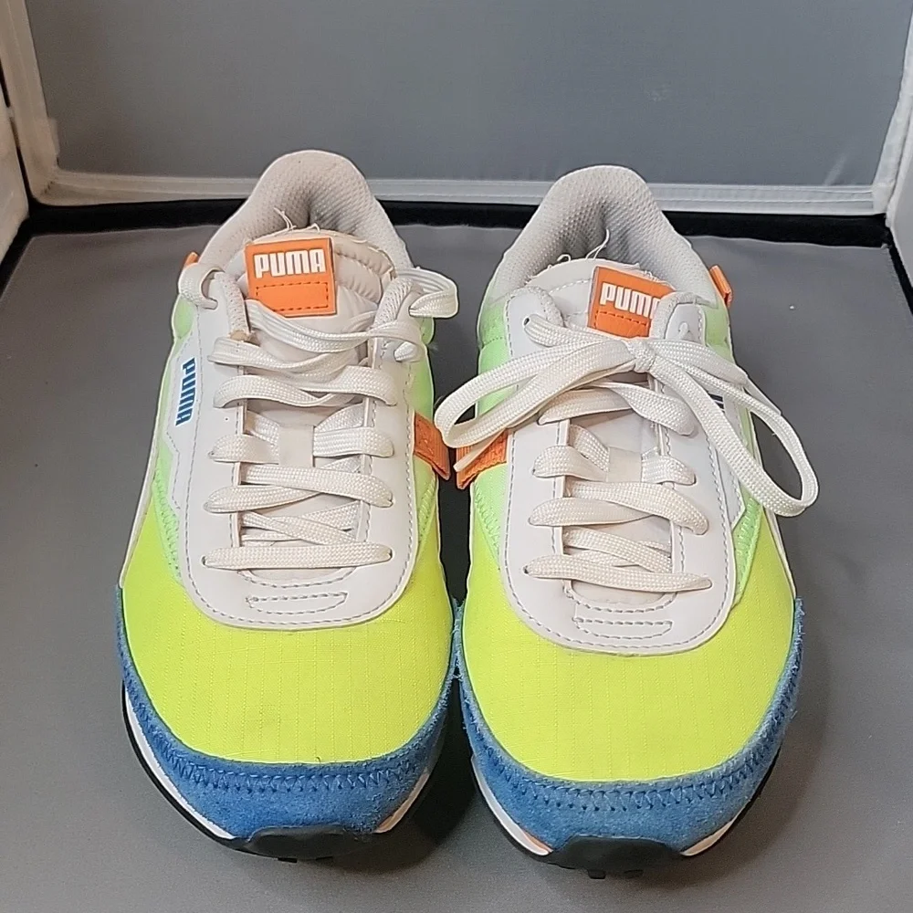 Puma Future Rider Play On Sneakers Retro Design Size 7 C Or 39